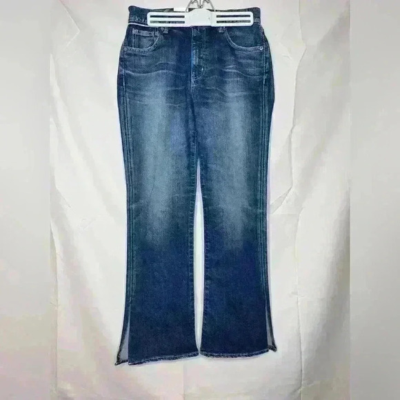 Moussy Vintage Glendora Flare High Rise Jeans Size 26 - Picture 3 of 9